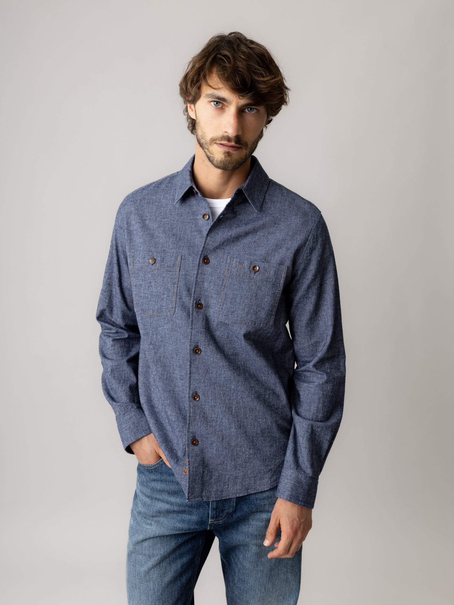 Modelshot / Vintage Indigo / Detail